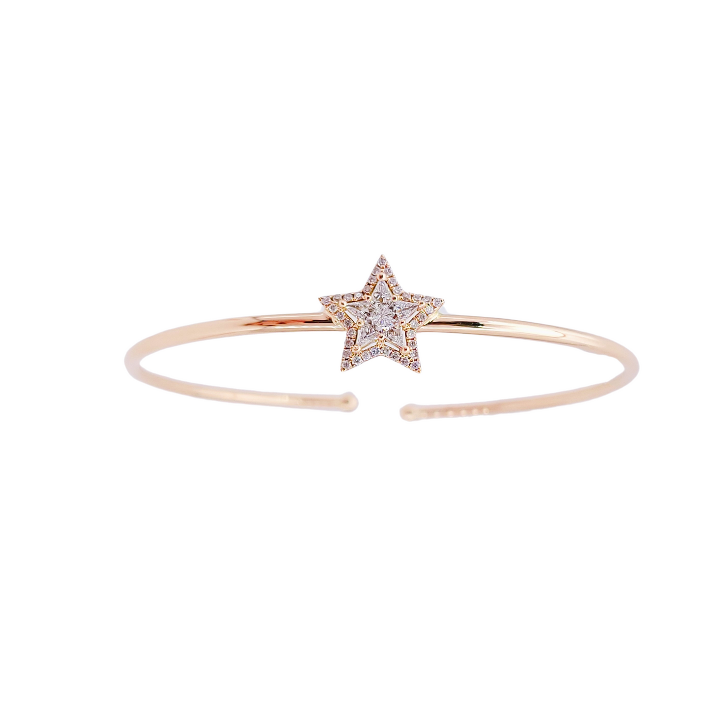 Starry Night Diamond Bangle-WK3726