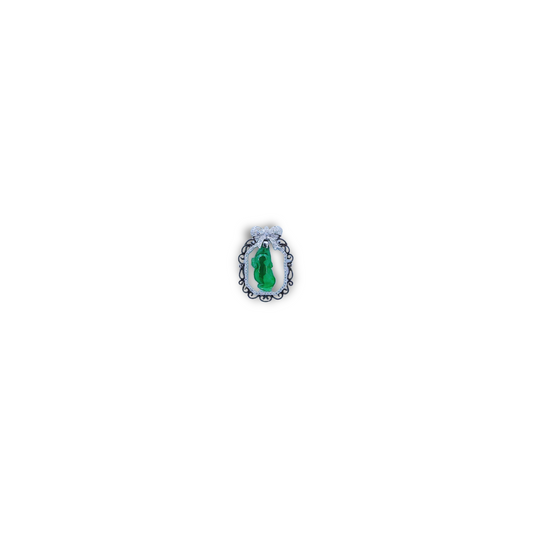 Fei Cui Diamond Pendant-WEO00002423