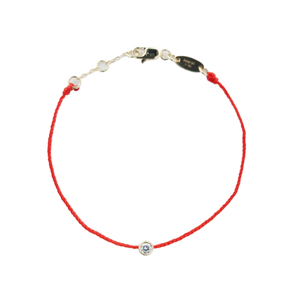 Lucky Rope Diamond Bracelet-WK4054@