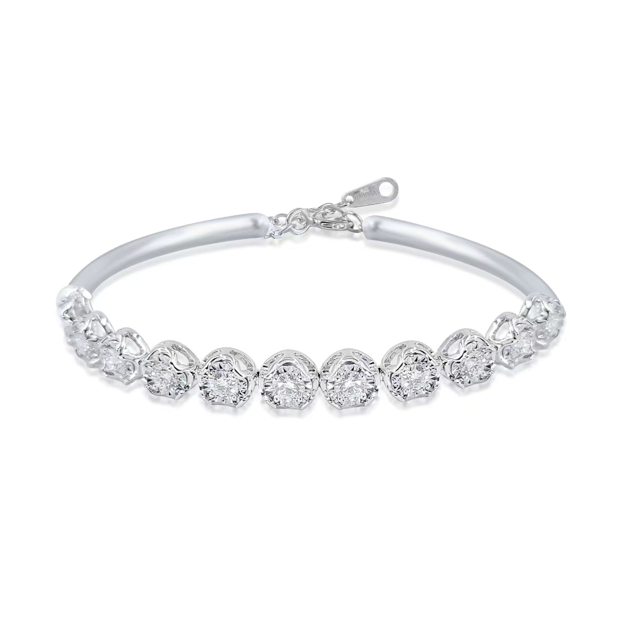 Diamond Bangle-WK3966