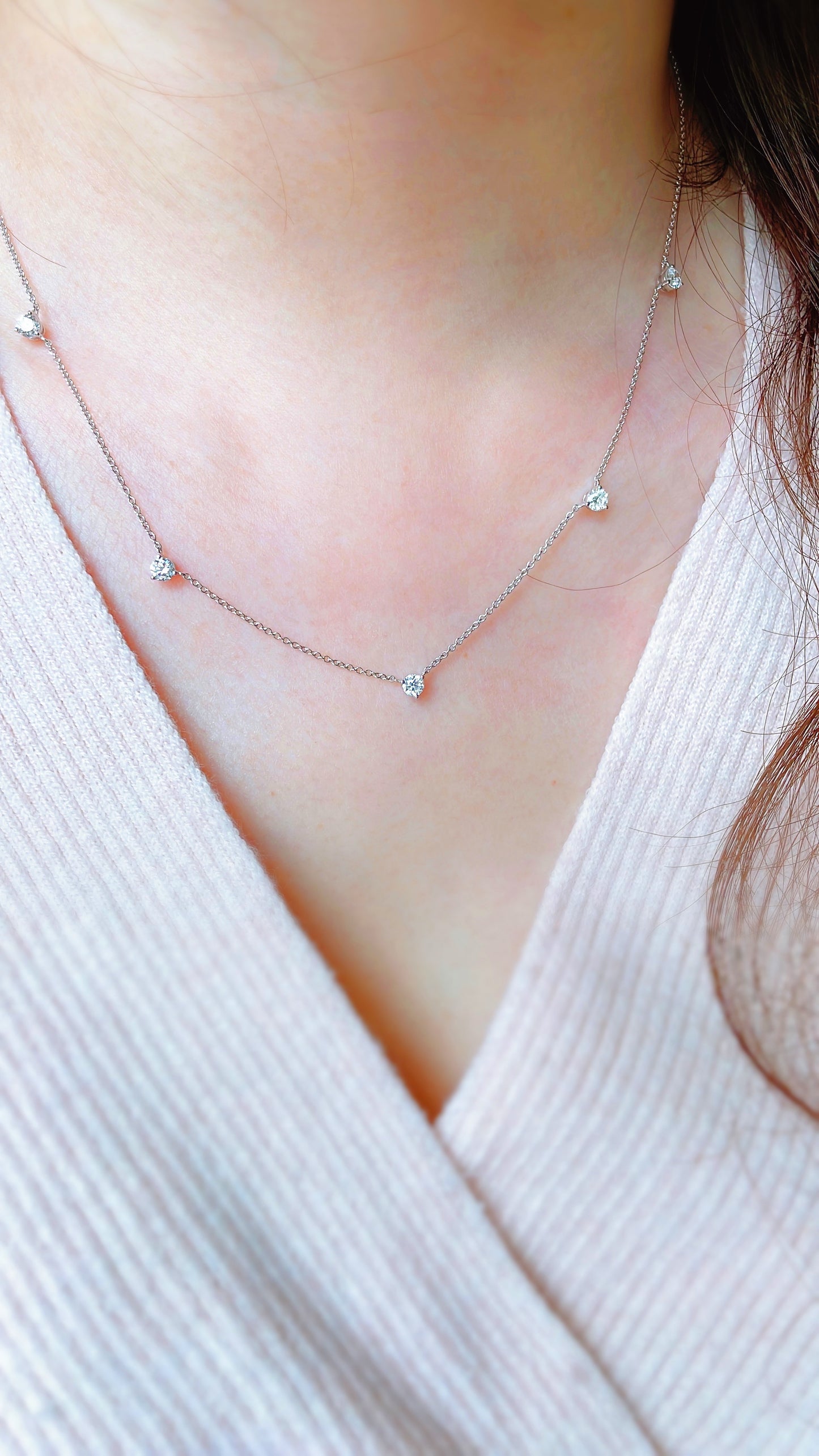 Diamond Necklace-WK3714