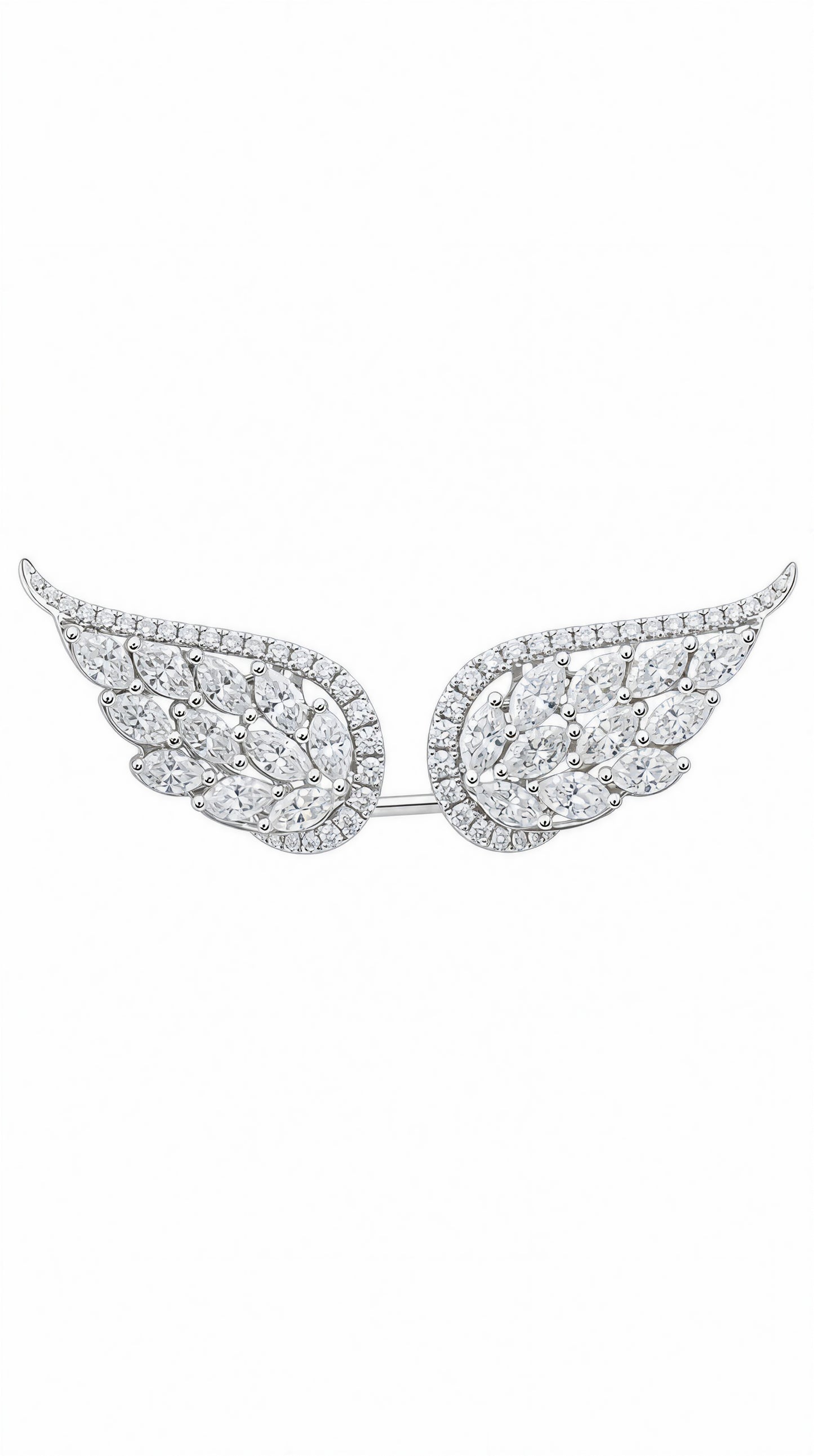 Angel's Wings Diamond Ring-WK3391@