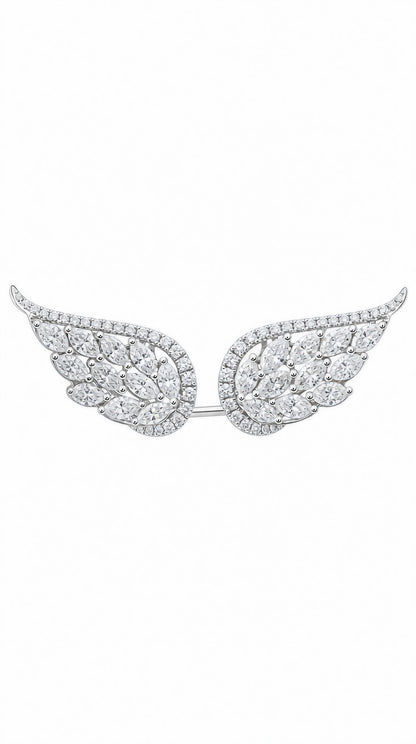 Angel's Wings Diamond Ring-WK3391@