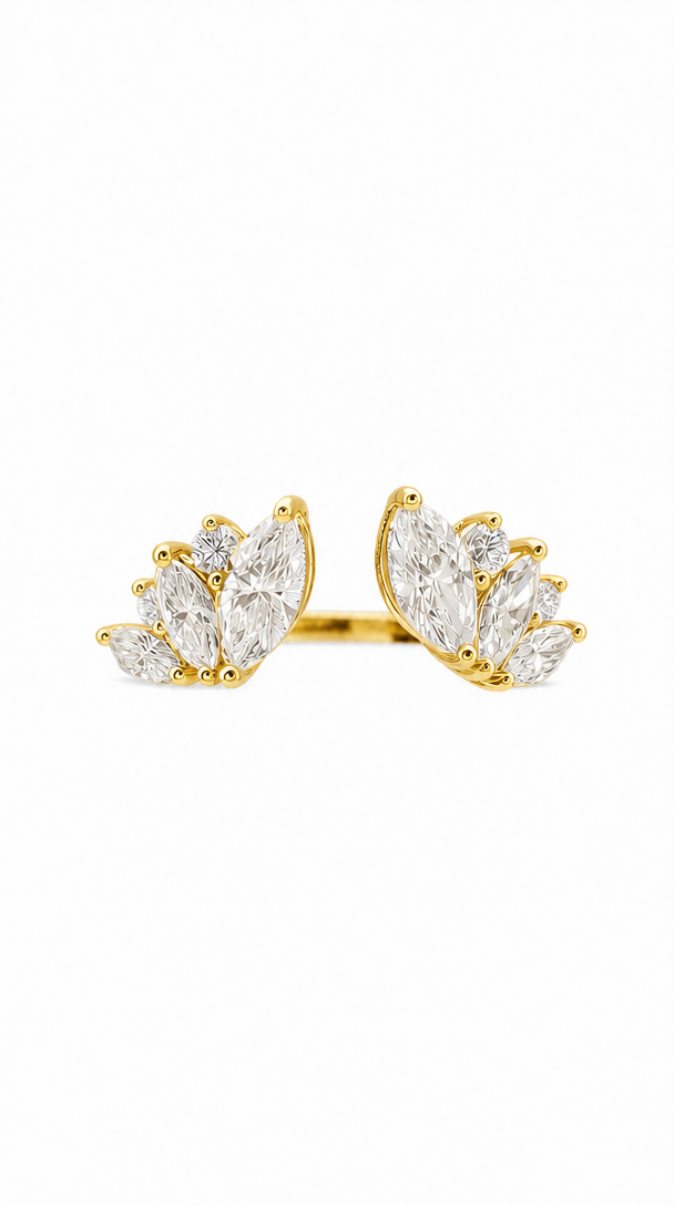 Angel's Wings Diamond Ring-WK4270