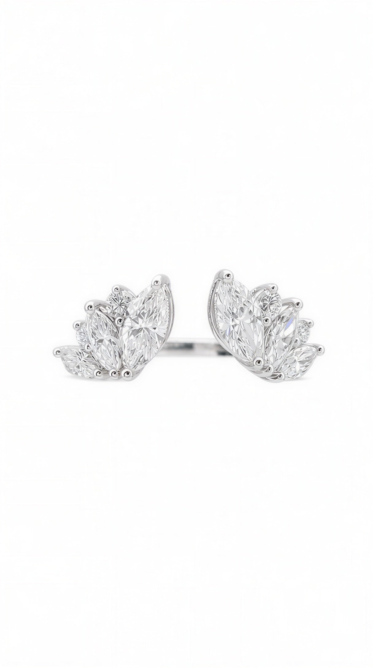 Angel's Wings Diamond Ring-WK4270