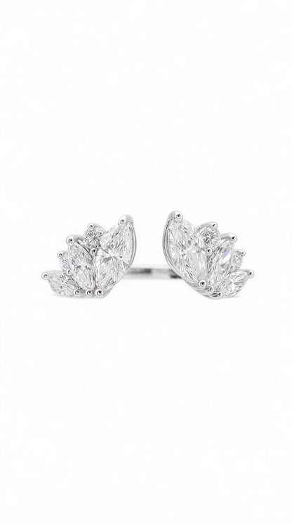 Angel's Wings Diamond Ring-WK4270