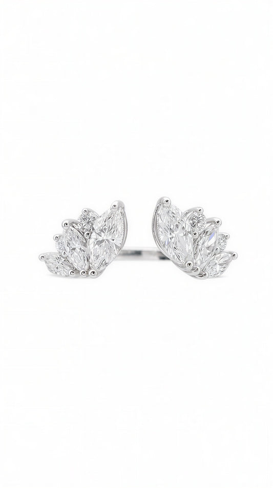 Angel's Wings Diamond Ring-WK4270