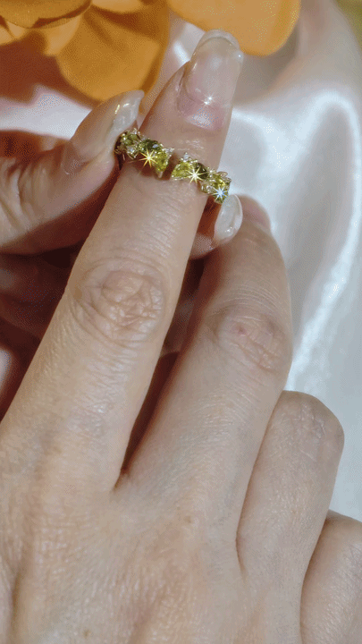 Tourmaline and Diamond Ring-WK4283B@