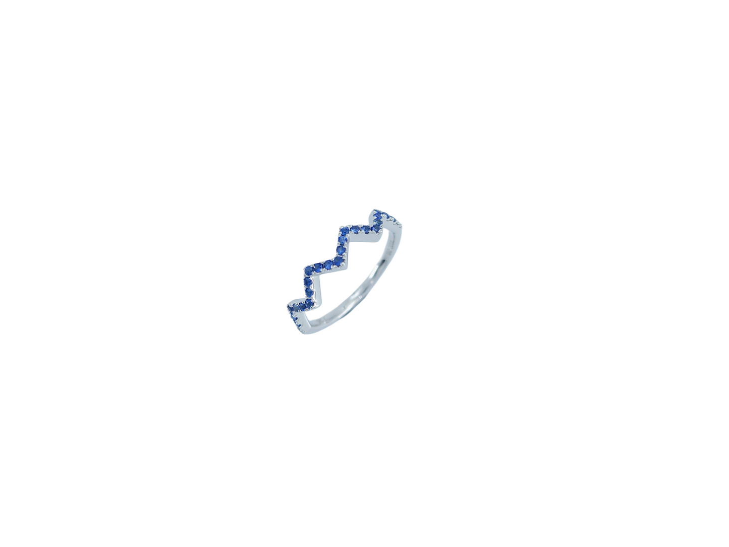 Blue Sapphire Ring-WK3983@