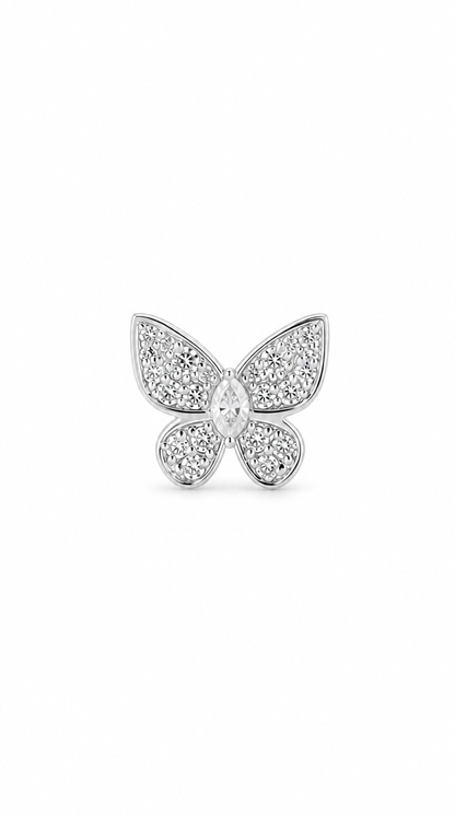 Butterfly Diamond Charm-WK4153