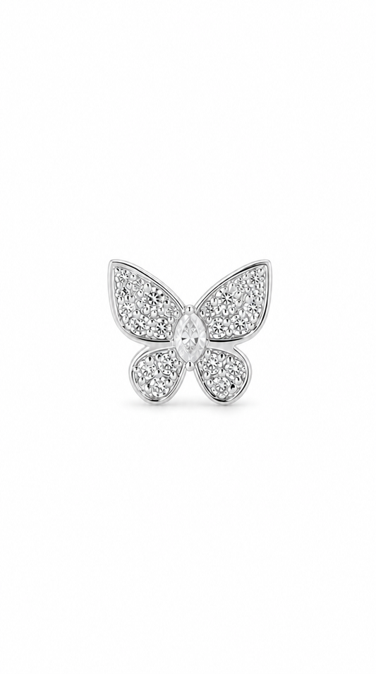 Butterfly Diamond Charm-WK4153
