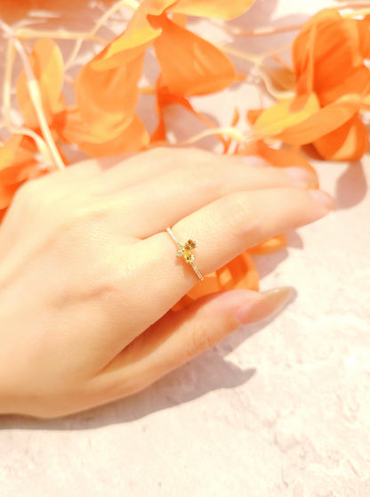 Butterfly Diamond Ring-WK4096