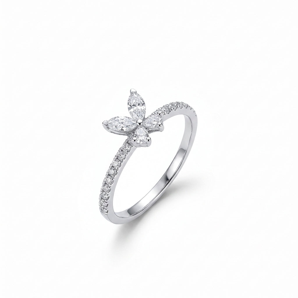Butterfly Diamond Ring-WK4294