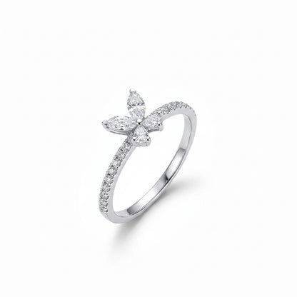 Butterfly Diamond Ring-WK4294