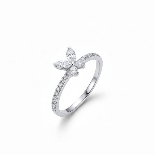 Butterfly Diamond Ring-WK4294