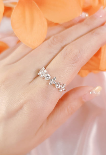 Cluster Diamond Ring-WK3891