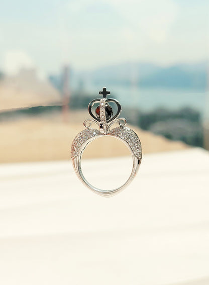 Crown Diamond Ring-ZFO00019209