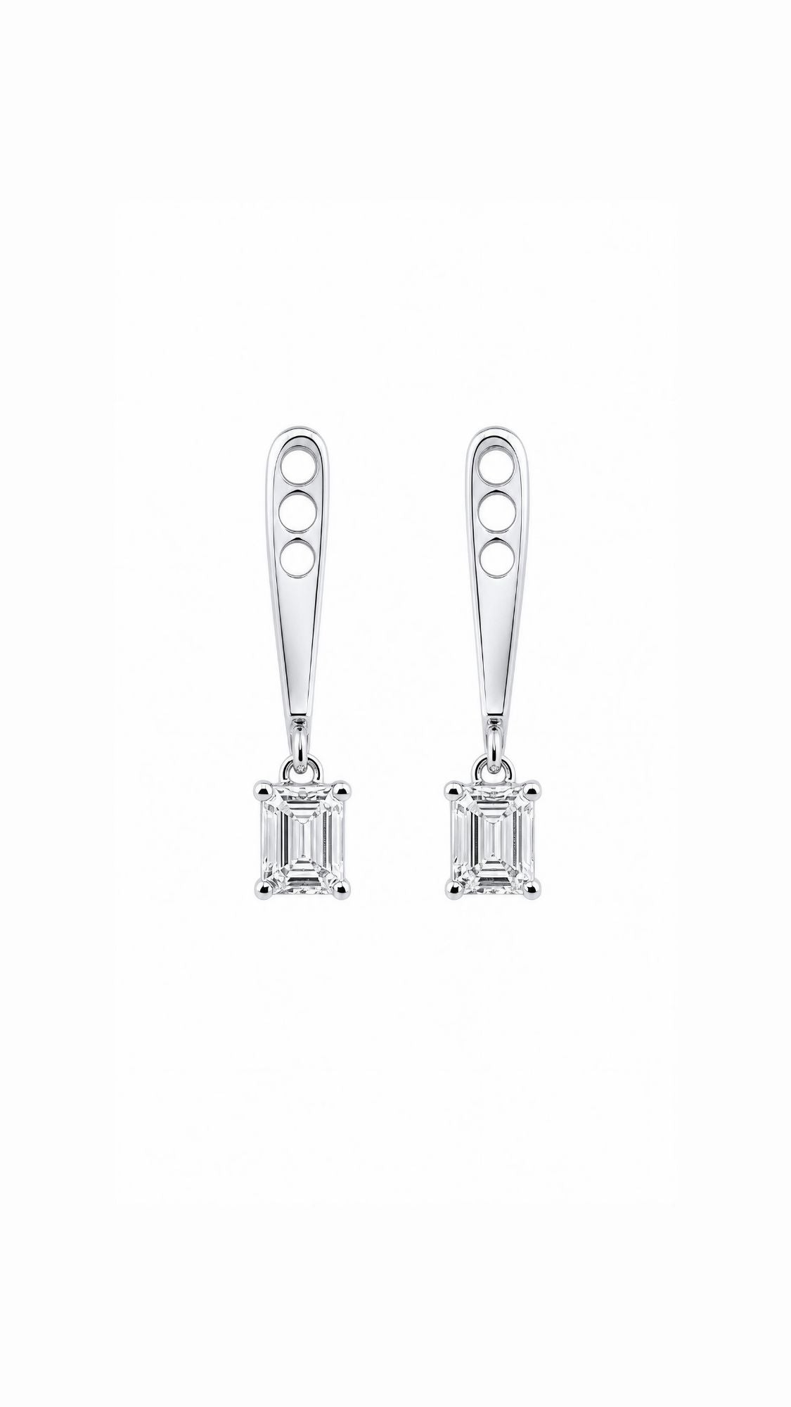 Dangle Diamond Earring Backing-WK4194@