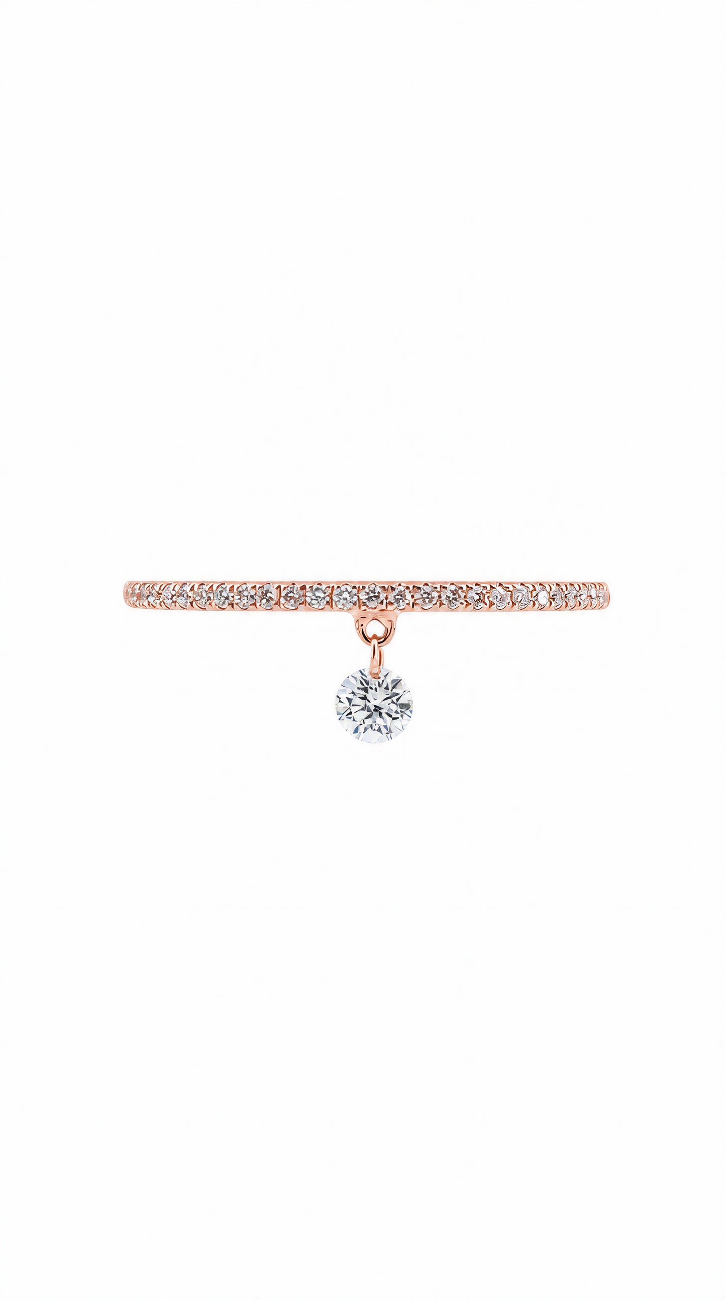 Dangle Diamond Ring-WK4069