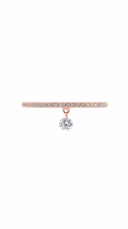 Dangle Diamond Ring-WK4069