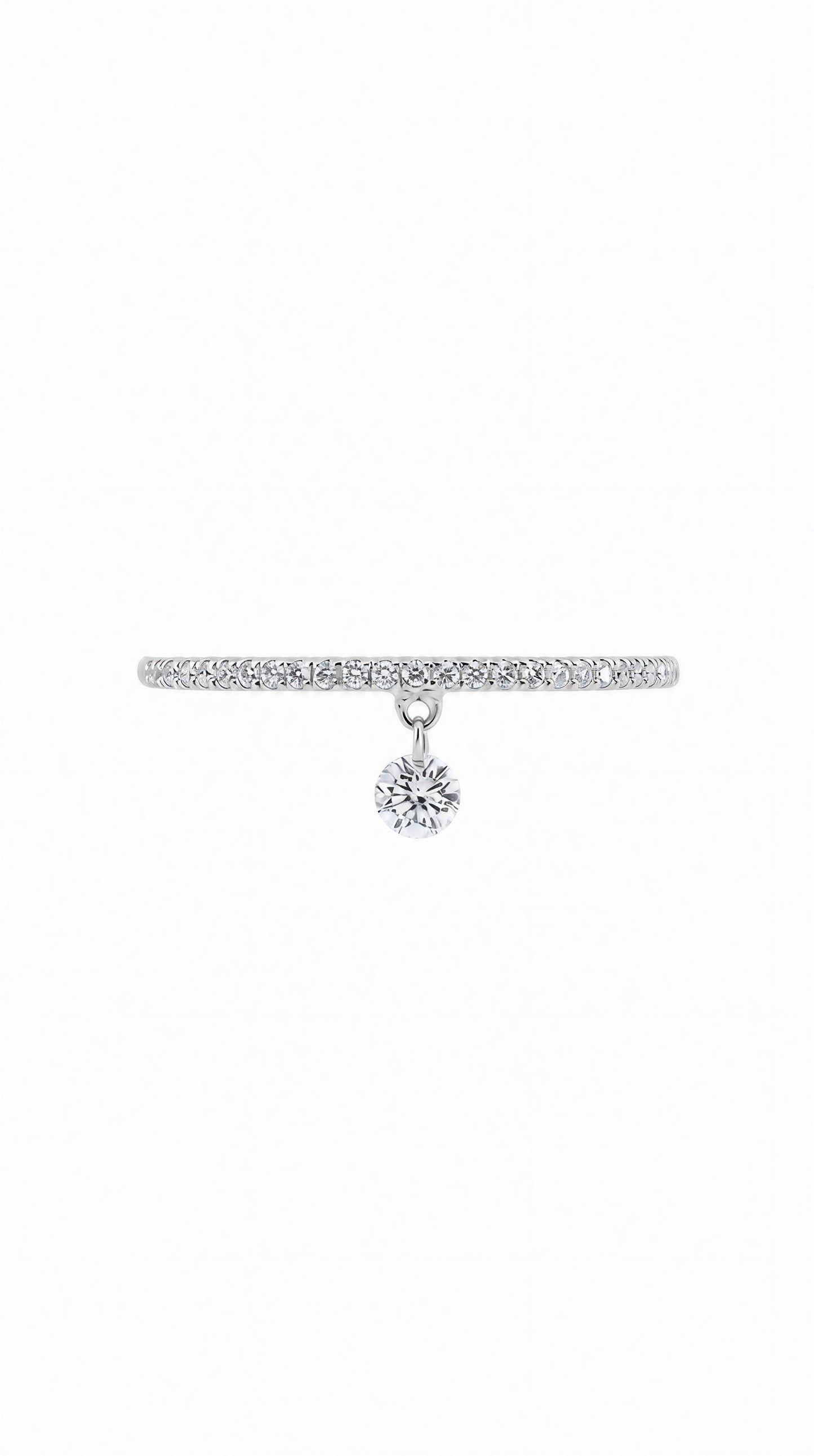 Dangle Diamond Ring-WK4069
