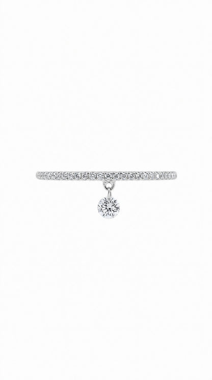 Dangle Diamond Ring-WK4069