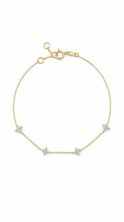 Diamond Bracelet (Small)-WK4203@