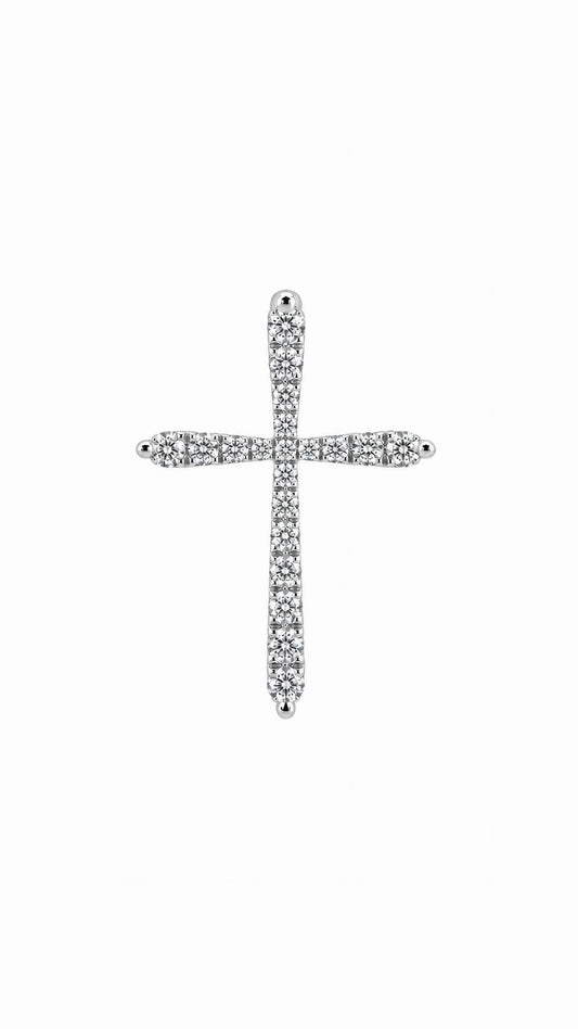 Diamond Cross Pendant-WK3685