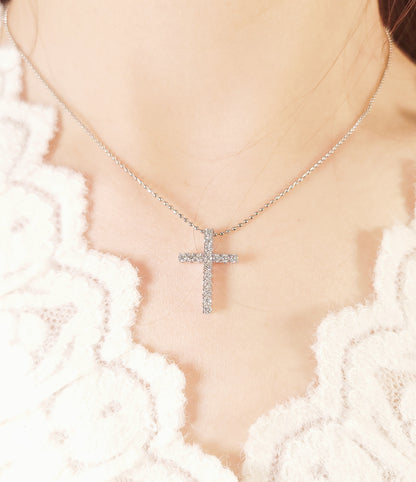 Diamond Cross Pendant-WK4042A