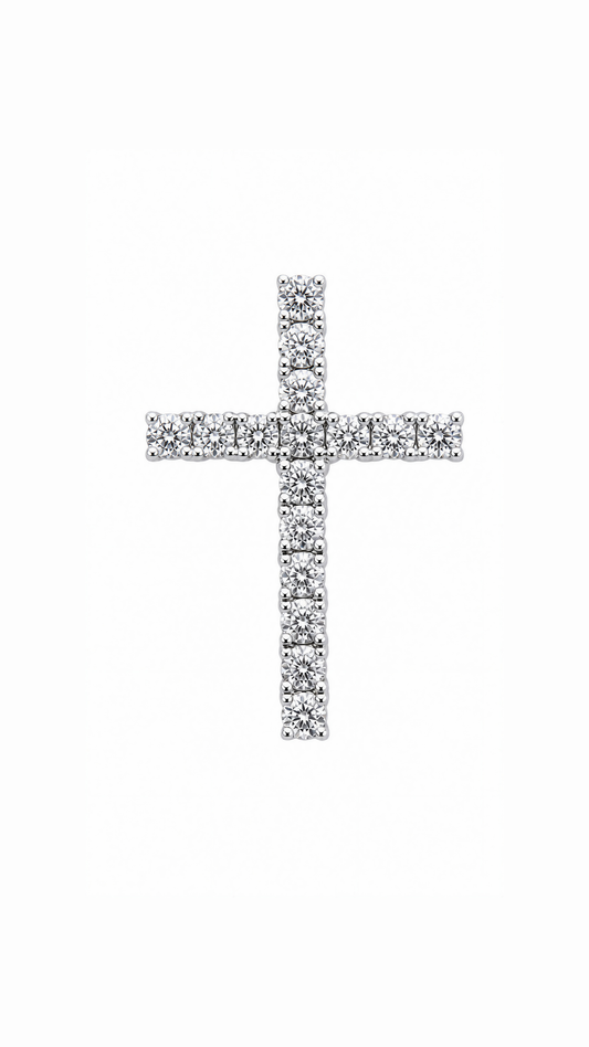 Diamond Cross Pendant-WK4042A