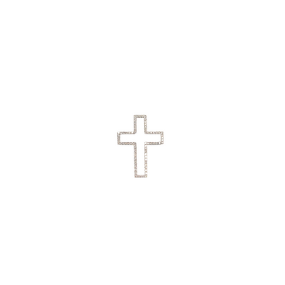 Diamond Cross Pendant-WK4042B@
