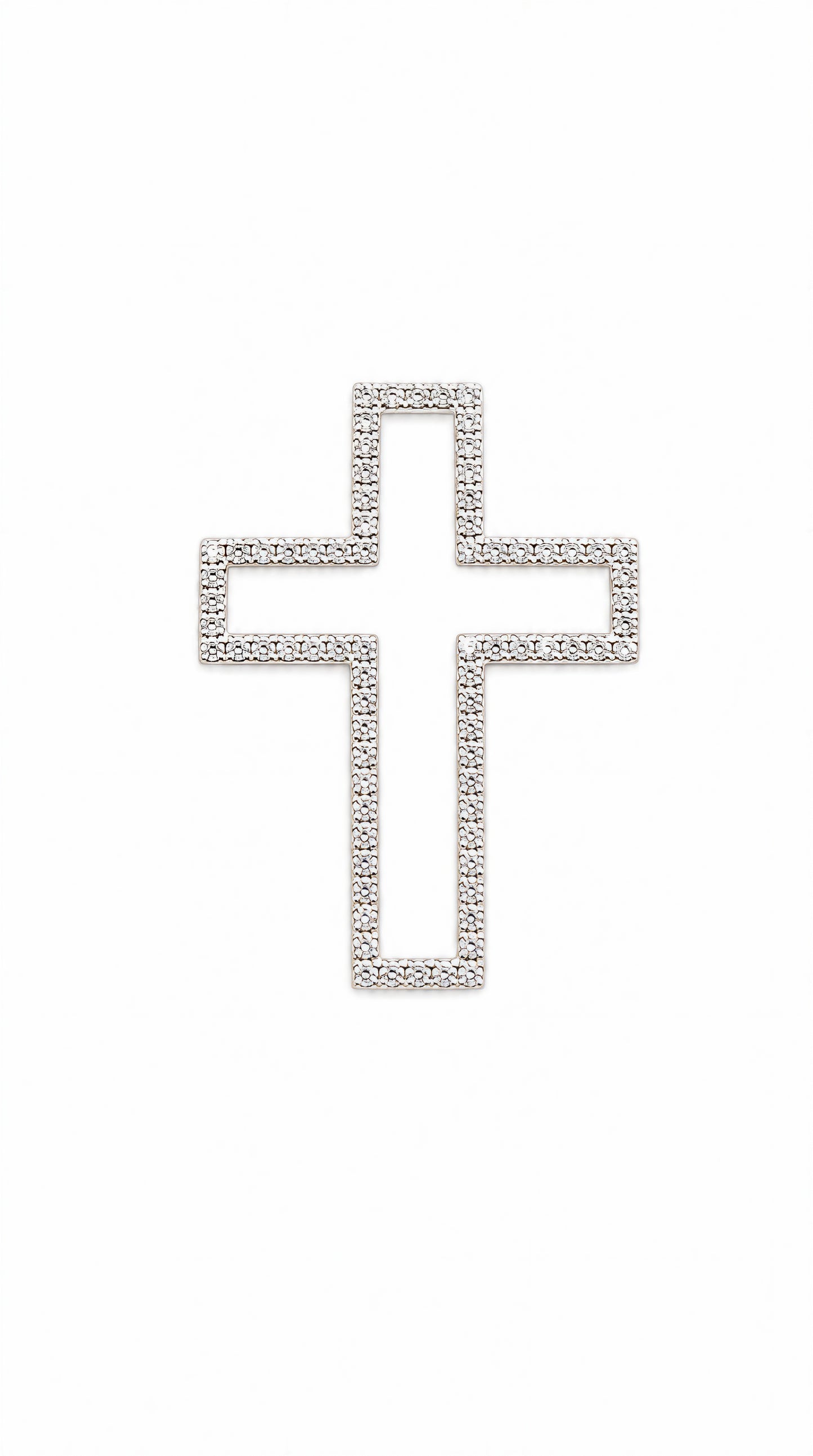 Diamond Cross Pendant-WK4042B@