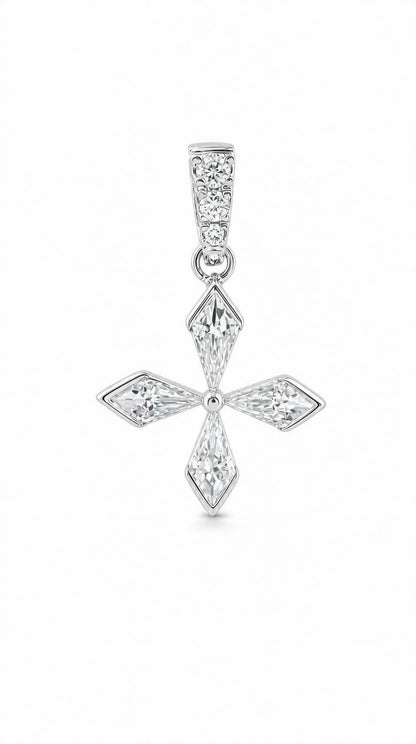 Diamond Cross Pendant-WK4214
