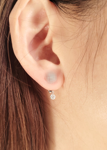 Diamond Earring Jacket(one piece)-WK4087