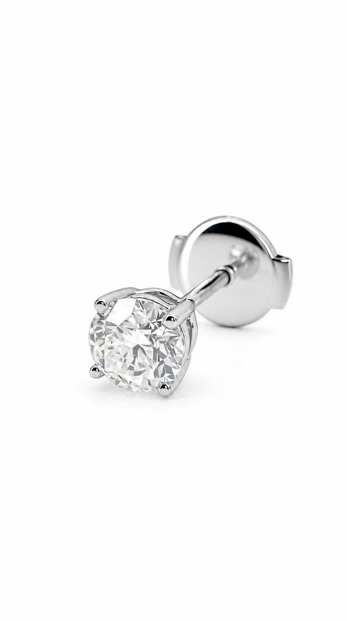 Diamond Earring (one piece)-WK4009