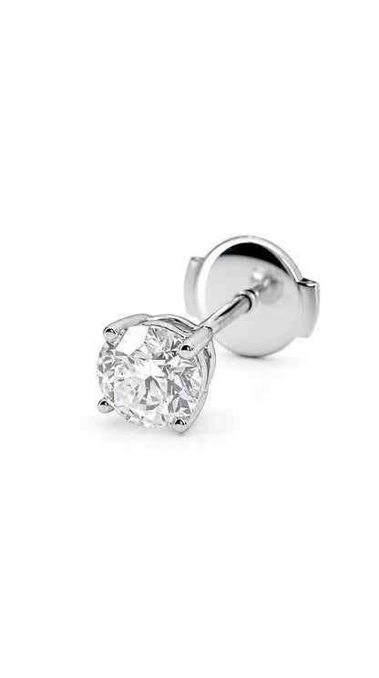 Diamond Earring (one piece)-WK4009