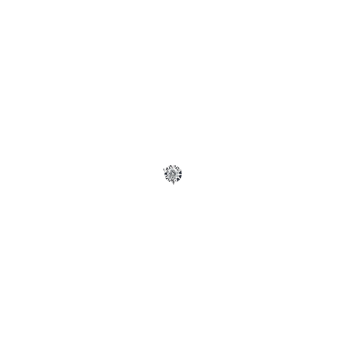 Diamond Earring (one piece)-WK4052@