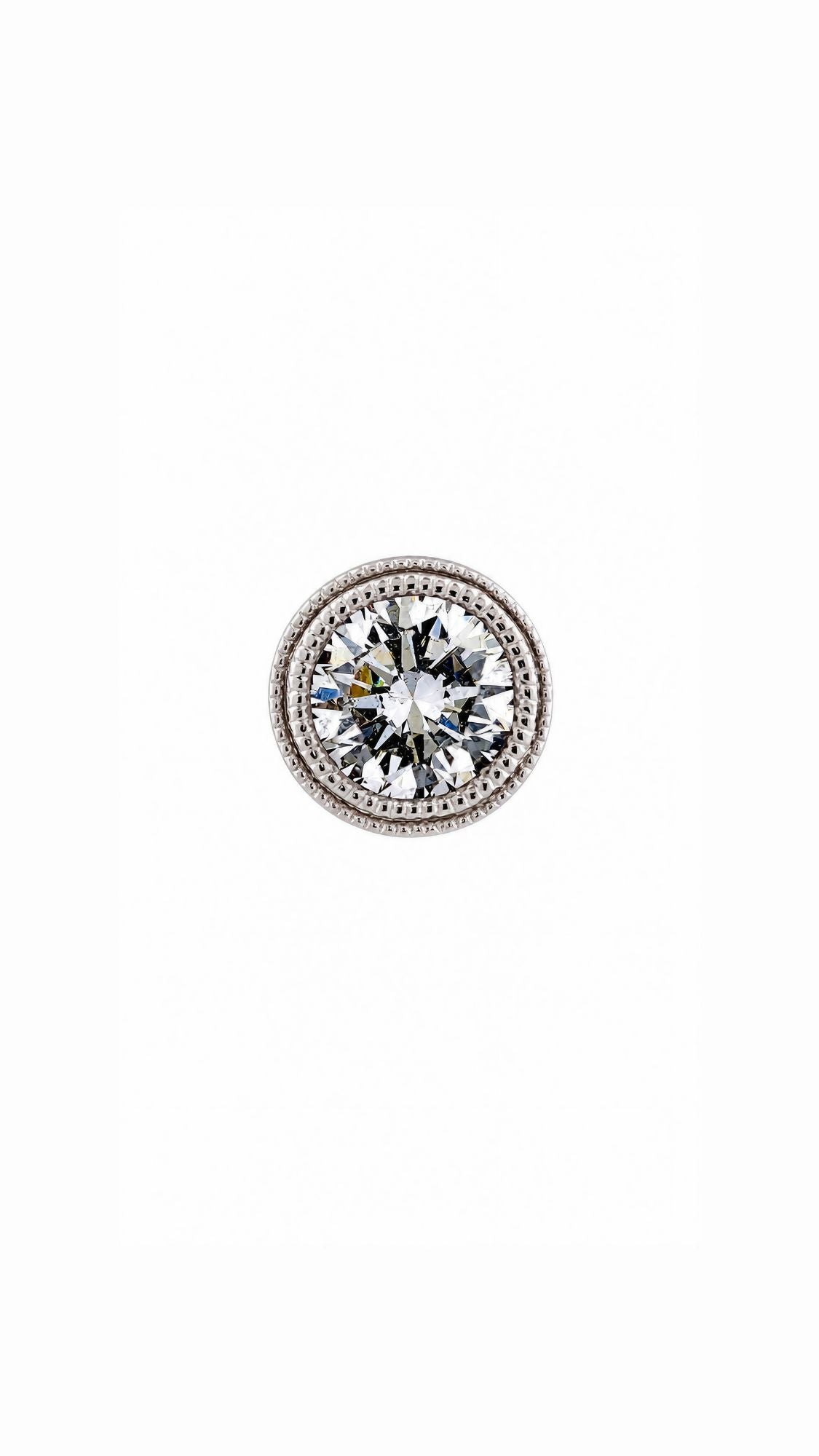Diamond Earring (one piece)-ZCO00013367@