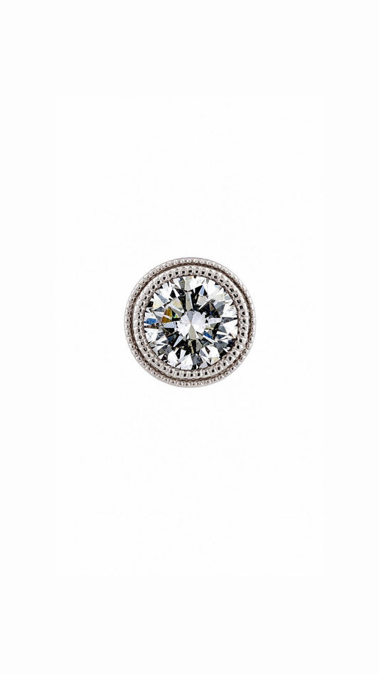 Diamond Earring (one piece)-ZCO00013367@