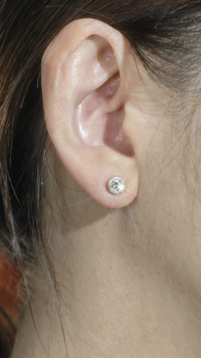 Diamond Earring (one piece)-ZCO00013367@