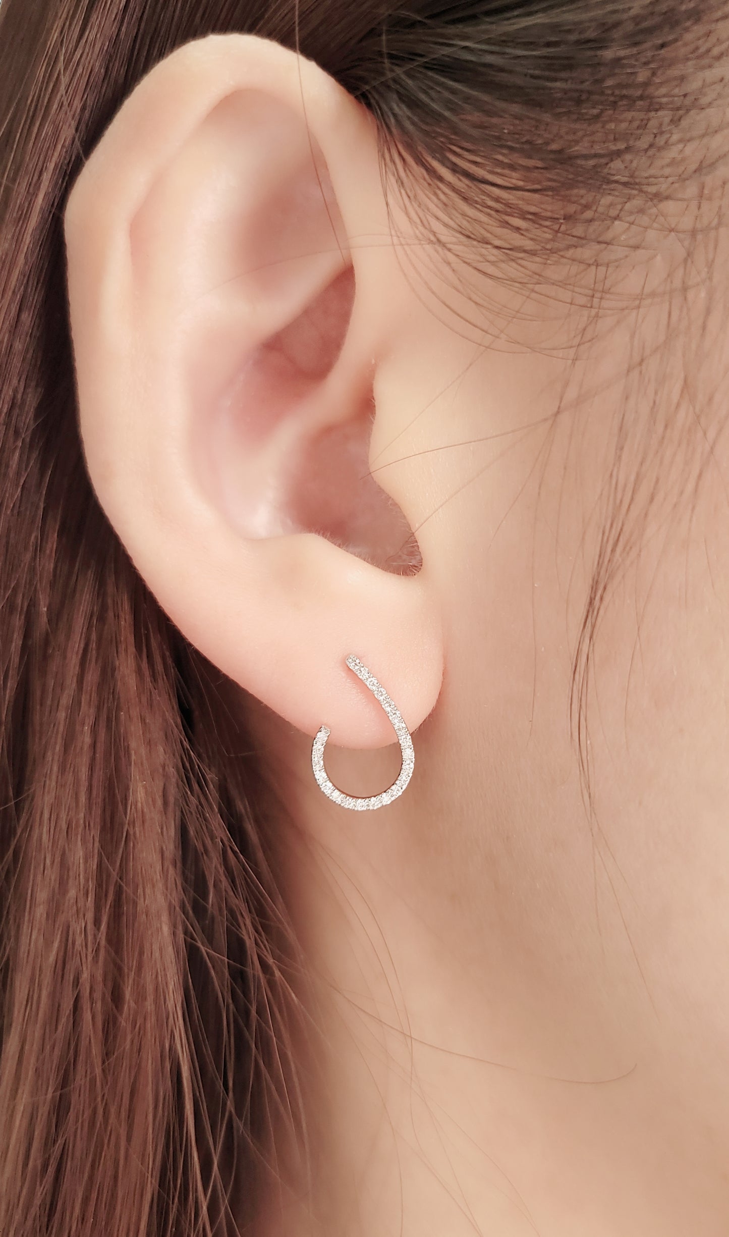 Diamond Earrings-WK4086