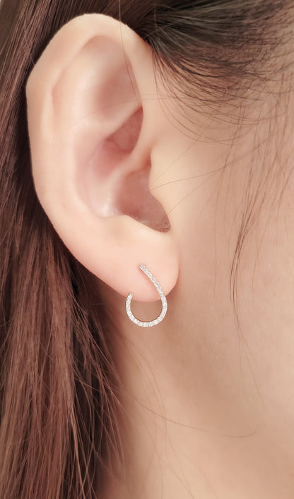 Diamond Earrings-WK4086