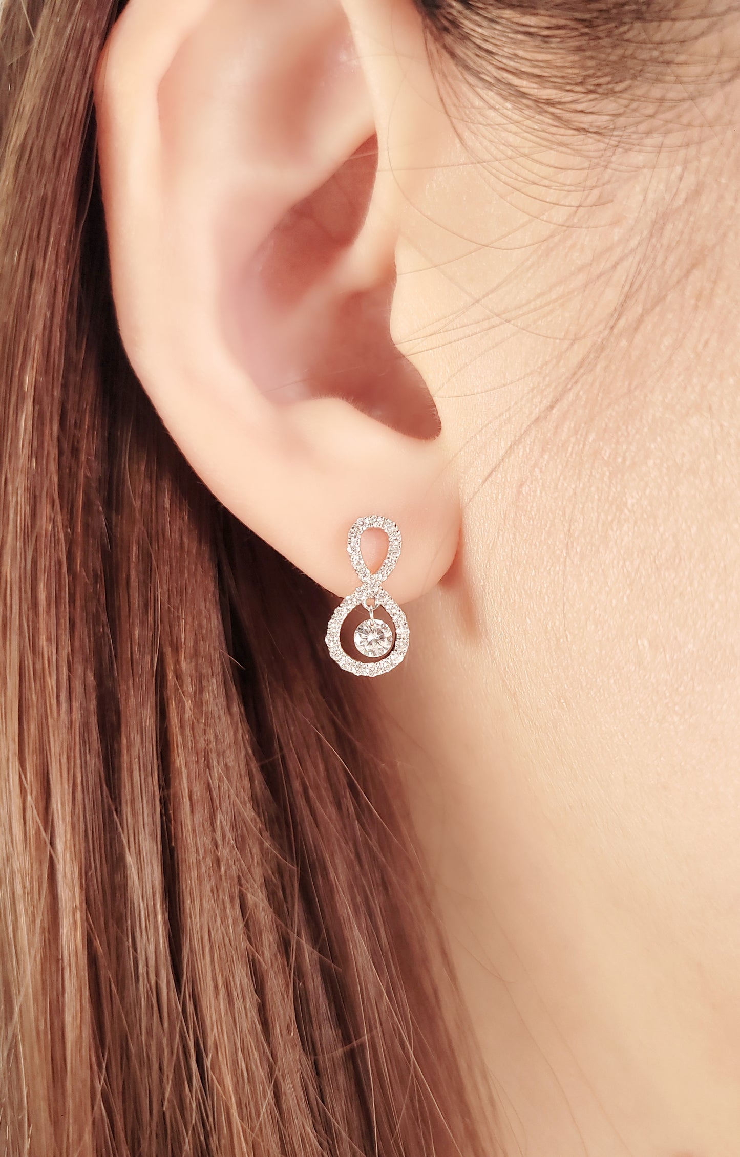 Diamond Earrings-WK4088