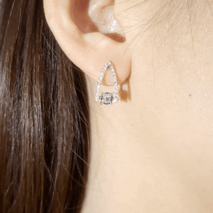 Diamond Earrings-WK4091