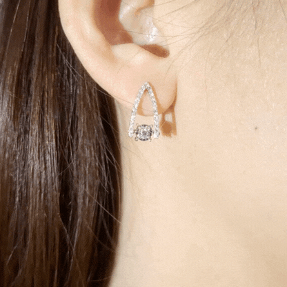 Diamond Earrings-WK4091