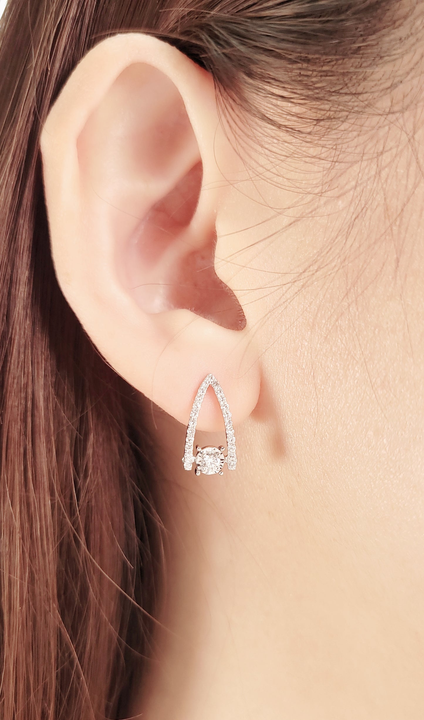 Diamond Earrings-WK4091