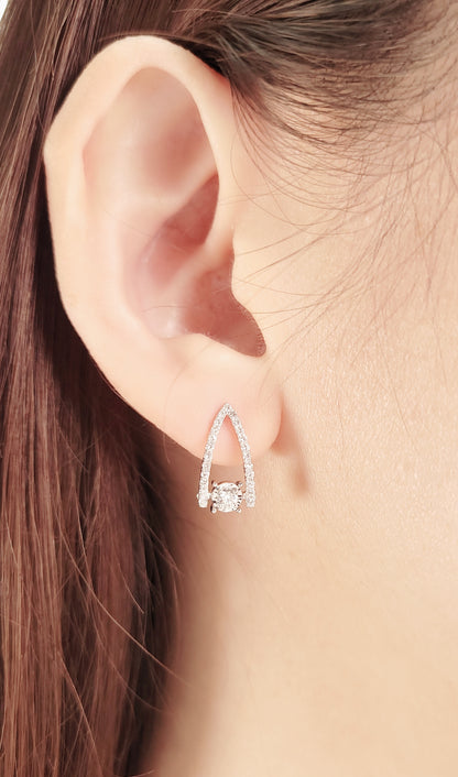 Diamond Earrings-WK4091
