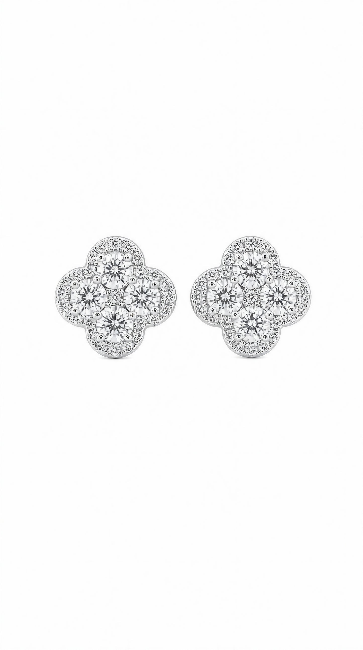Diamond Earrings-WK4210@