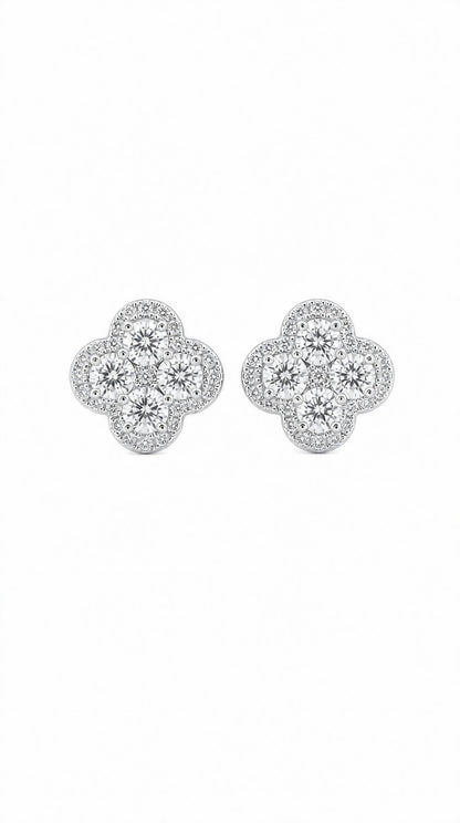 Diamond Earrings-WK4210@