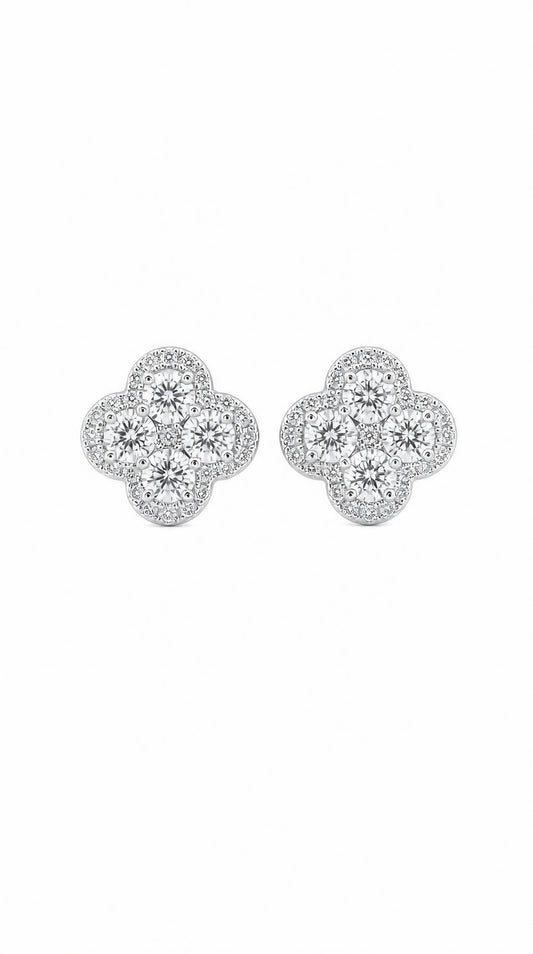 Diamond Earrings-WK4210@
